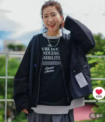 [be with M] 미사요 밀리 리메이크 자켓 블랙