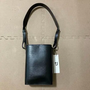 미사용 새상품 UNIQLO 유니클로 질 샌더 +J 소가죽 숄더백