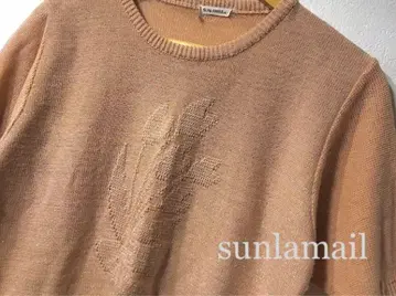 린넨 니트 sunlamail 핑크 오렌지