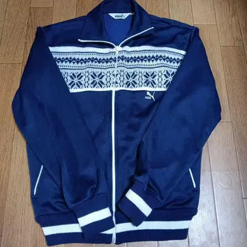 PUMA 네이비 집업 자켓