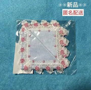 [ 새상품 ] 긴자와 레이스샵 스누피 타운샵 피넛 하트 손수건