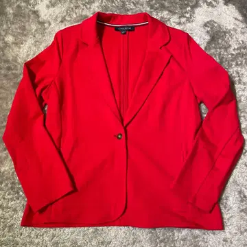 TOMMY HILFIGER 테일러드 자켓 L 레드