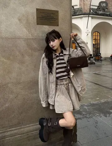 [ 미사용 새상품 ] thetoe 캐주얼 자켓 S 베이지