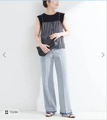 B.C STOCK DU JOUR 데님 색스 블루 36