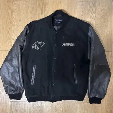 PORT AUTHORITY 바시티 자켓 2XL 블랙