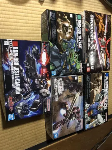 건담 프라모델 HG 세트 3