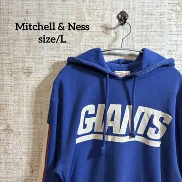 Mitchell & Ness GIANTS 후드 부착 후드티