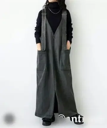 안티카 antiqua 그레이 살로펫 스커트 프리 사이즈