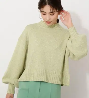 NATURAL BEAUTY BASIC 멜란지 니트