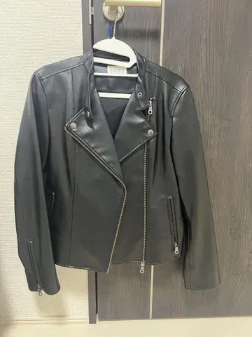PLST 블랙 라이더 자켓 L 사이즈