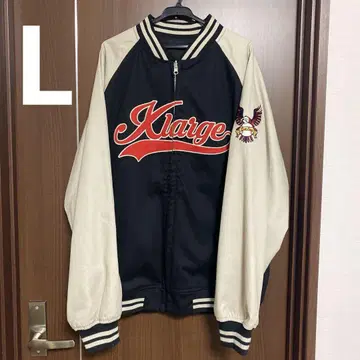 XLARGE 리버서블 베이스볼 자켓 블랙 L