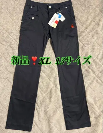 새상품! 르꼬끄 골프 스트레치 팬츠 L 블랙