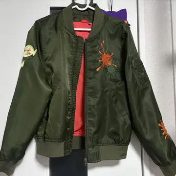 스플래툰 3 자켓 연어런 Splatoon 3 사이즈 S 닌텐도