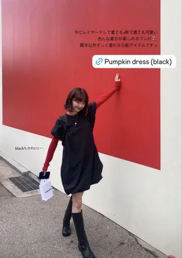 Pumpkin dress nugu 원피스