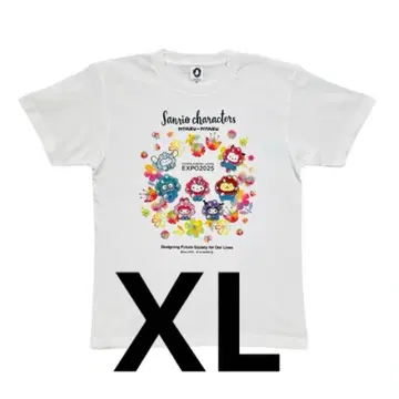 [최종 가격 인하] 2025 산리오 미야쿠미야쿠 코스튬 T셔츠 플라워