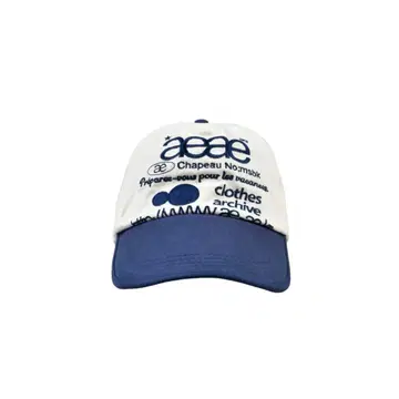 aeae WEB LOGO TWO TONE BALL CAP UK407