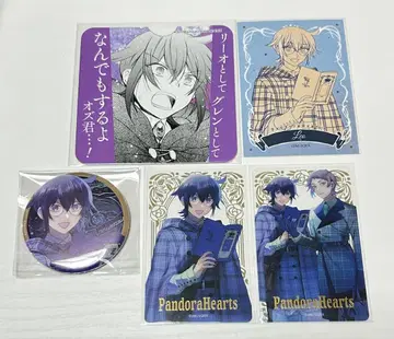 PandoraHearts 리오 코스터 캔뱃지 카드 세트