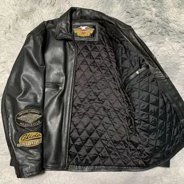 새상품급 HARLEY DAVIDSON 싱글 라이더 가죽 자켓