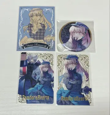 PandoraHearts 샤론 캔뱃지 클리어 카드 세트