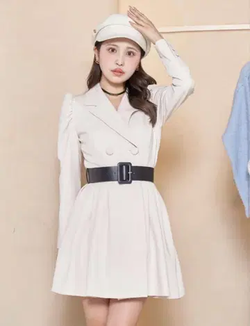 Darich 더블 자켓 원피스 IVO FL 사이즈