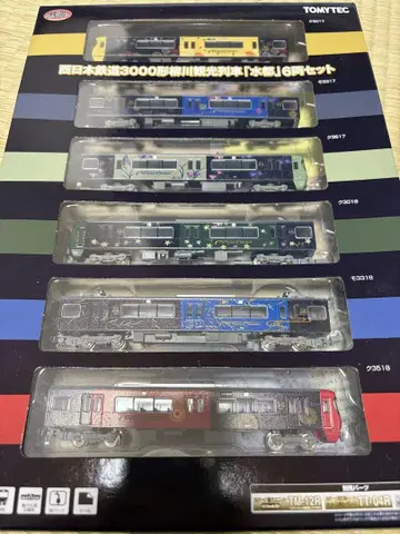 서일본 철도 3000형 야나가와 관광 열차 [스이토] 6량 세트