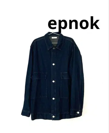 epnok 다크 블루 데님 자켓