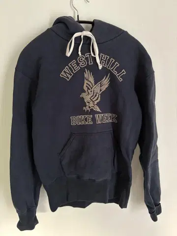 THE FLAT HEAD 후드티 네이비