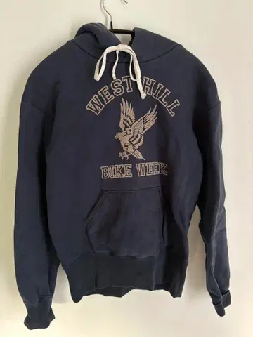 THE FLAT HEAD 후드티 네이비