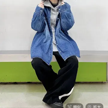 JEANASiS/모듬 데님 BIG 셔츠 자켓