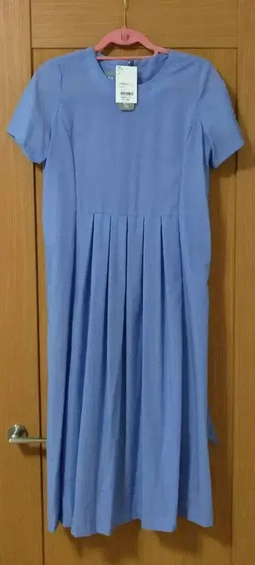 TILLA DONNA 반팔 원피스 스카이블루