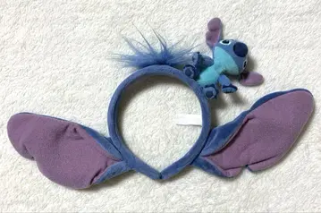 [ 레어 단종품 ] 디즈니 리조트 스티치 귀 모양 머리띠