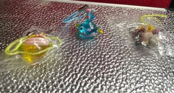 하쿠숀 대마왕 아쿠비짱 항아리 스트랩 3종 세트