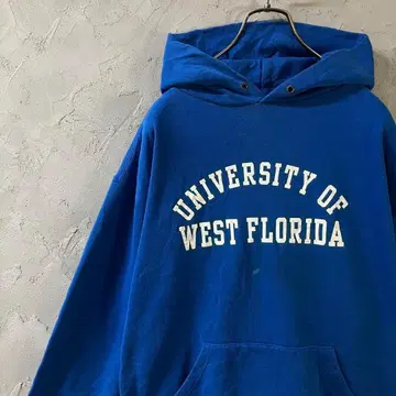 JANSPORT 후드티 후디 빅 프린트 플로리다 대학교 파랑 IW8