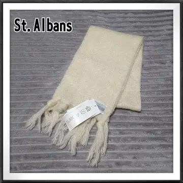 새상품 St.Albans/세인트 알반스 모헤어 스카프 스톨