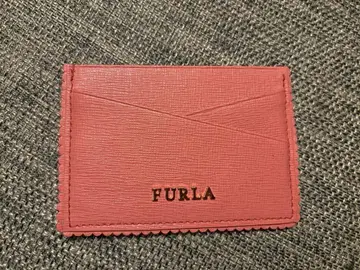 FURLA 살몬 핑크 카드 케이스