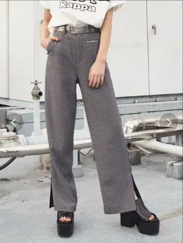 [ EMODA x KAPPA ] 라인 테이프 팬츠