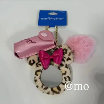 [ 새상품 익명 ] 디즈니 립 케이스 거울 레오파드 레오파드 무늬 품절