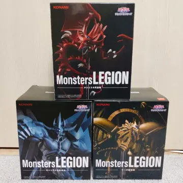 유희왕 피규어 MonstersLEGION 삼환신 3종 세트 미개봉품 3