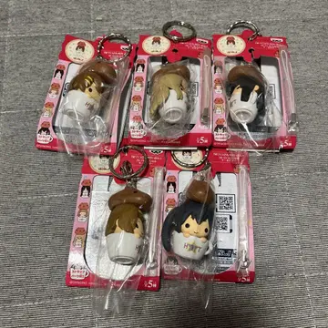 카피바라상 x 케이온 키링 5종 세트