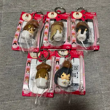 카피바라상 x 케이온 키링 5종 세트