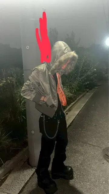 짧은 기장 퍼 자켓 archive y2k 아메카지 그런지