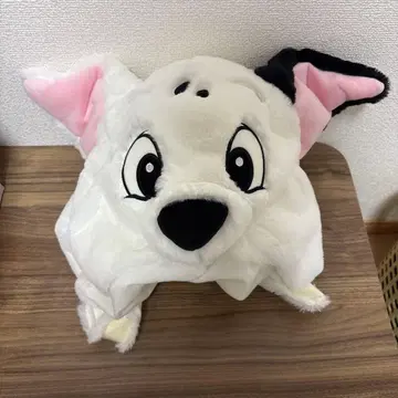 개 캐릭터 봉제 인형 모자