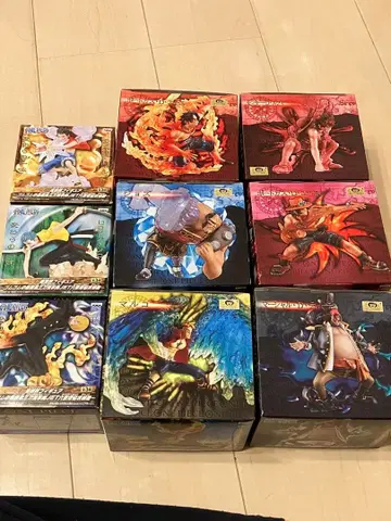 ONE PIECE 피규어 9체 세트 원피스