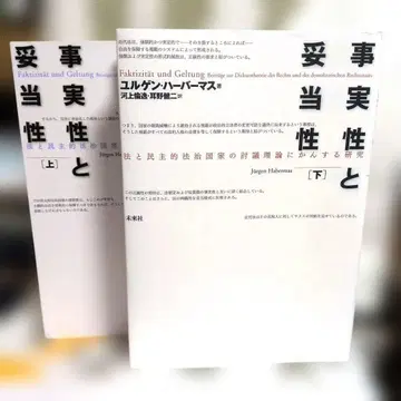 사실성과 타당성 상하의 세트