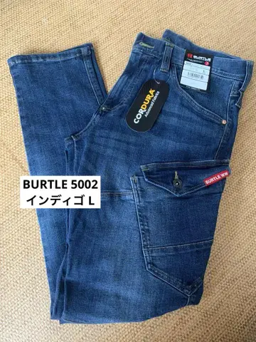 BURTLE 5002 카고 팬츠 L 인디고