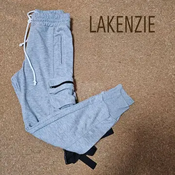 LAKENZIE 카고 스웨트 팬츠 맨투맨 카고 팬츠