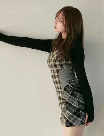 andmary Khy 체크 세트 AM1027
