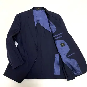 [ 하자품 ] 최고급 영국 원단 도멜 테일러드 자켓 다크 네이비 BE5