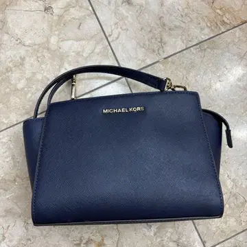 MICHAEL KORS 네이비 숄더백