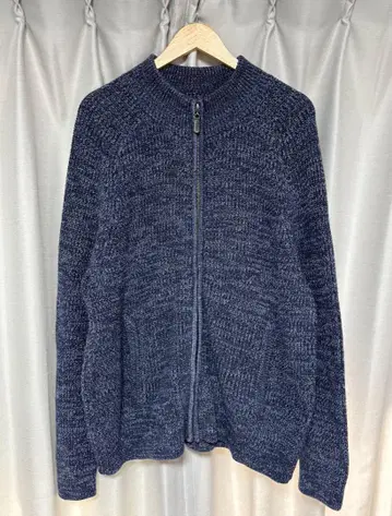 L L Bean 드라이버즈 니트 스웨터 그레이 두툼한